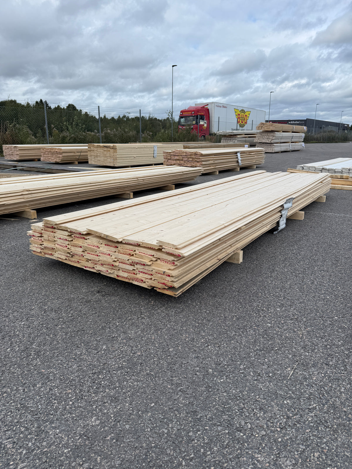 Paket Enkelfasspont 22x120mm, 82st 3,60m- Obehandlad