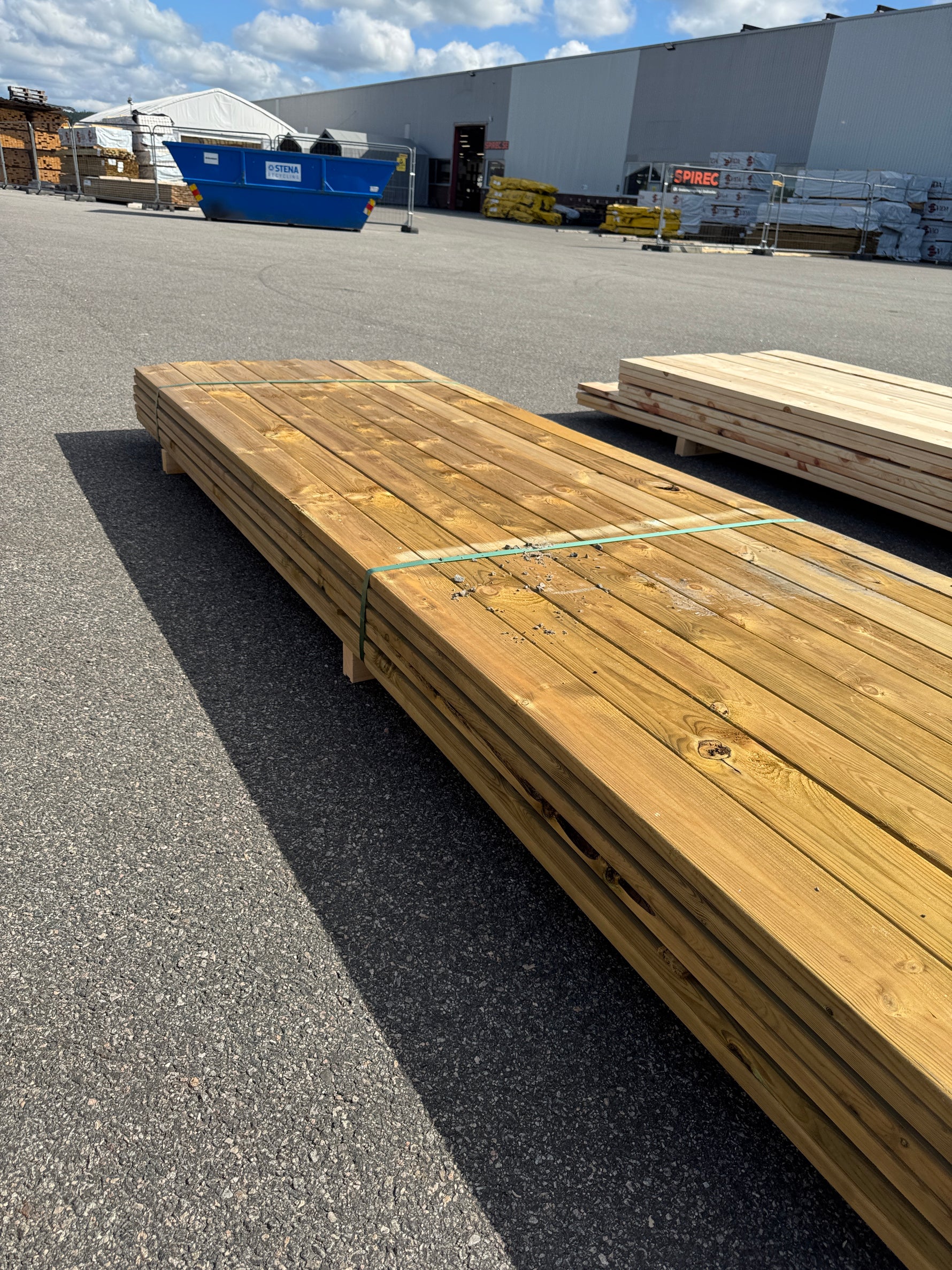 Paket Slät Trall 28x120 – 54st – 5.40 m – NTR AB – ANDRASORTERING