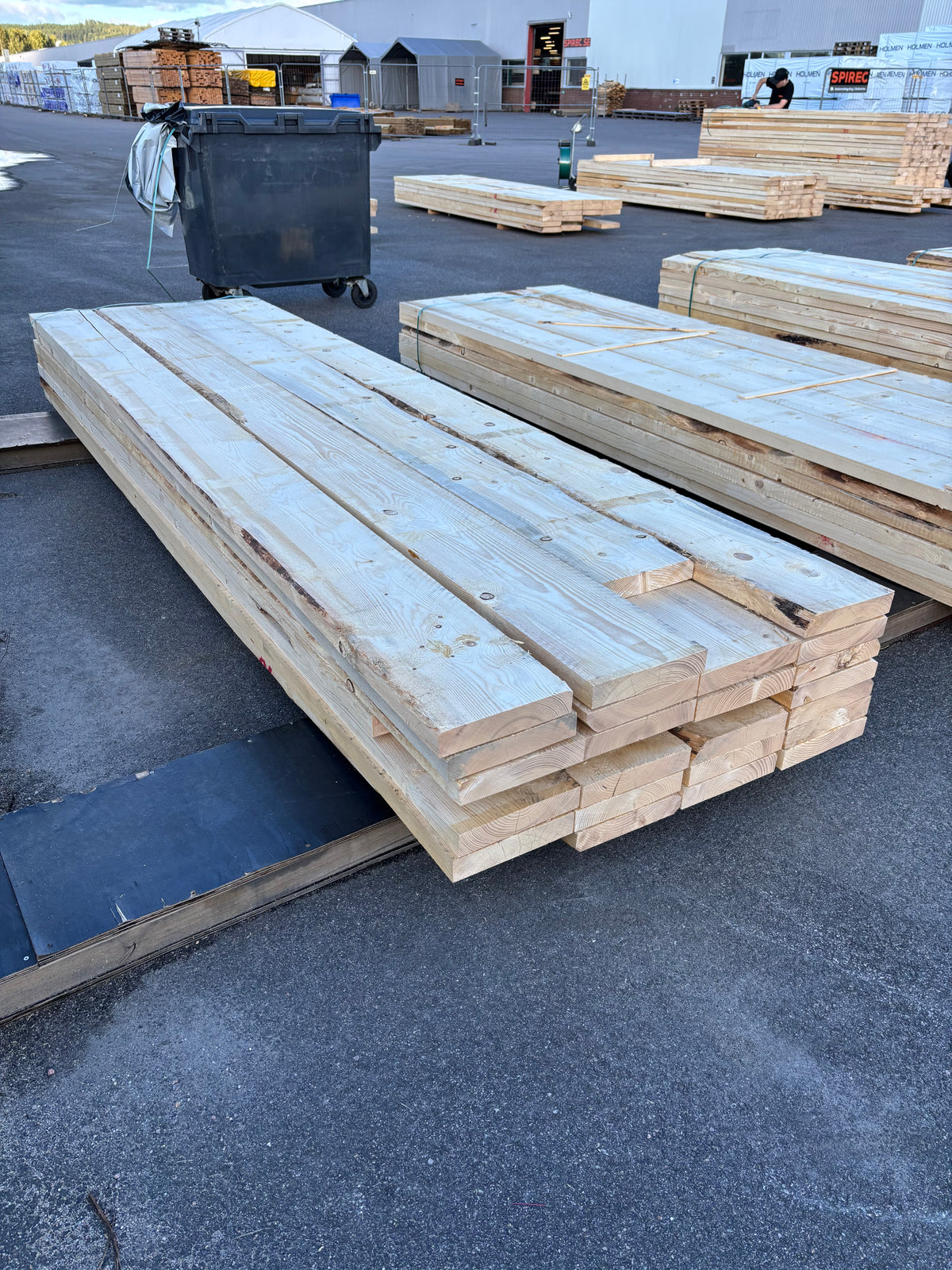 Paket Ohyvlade Reglar 47x248mm (3,30–3,60m) 28st Gran