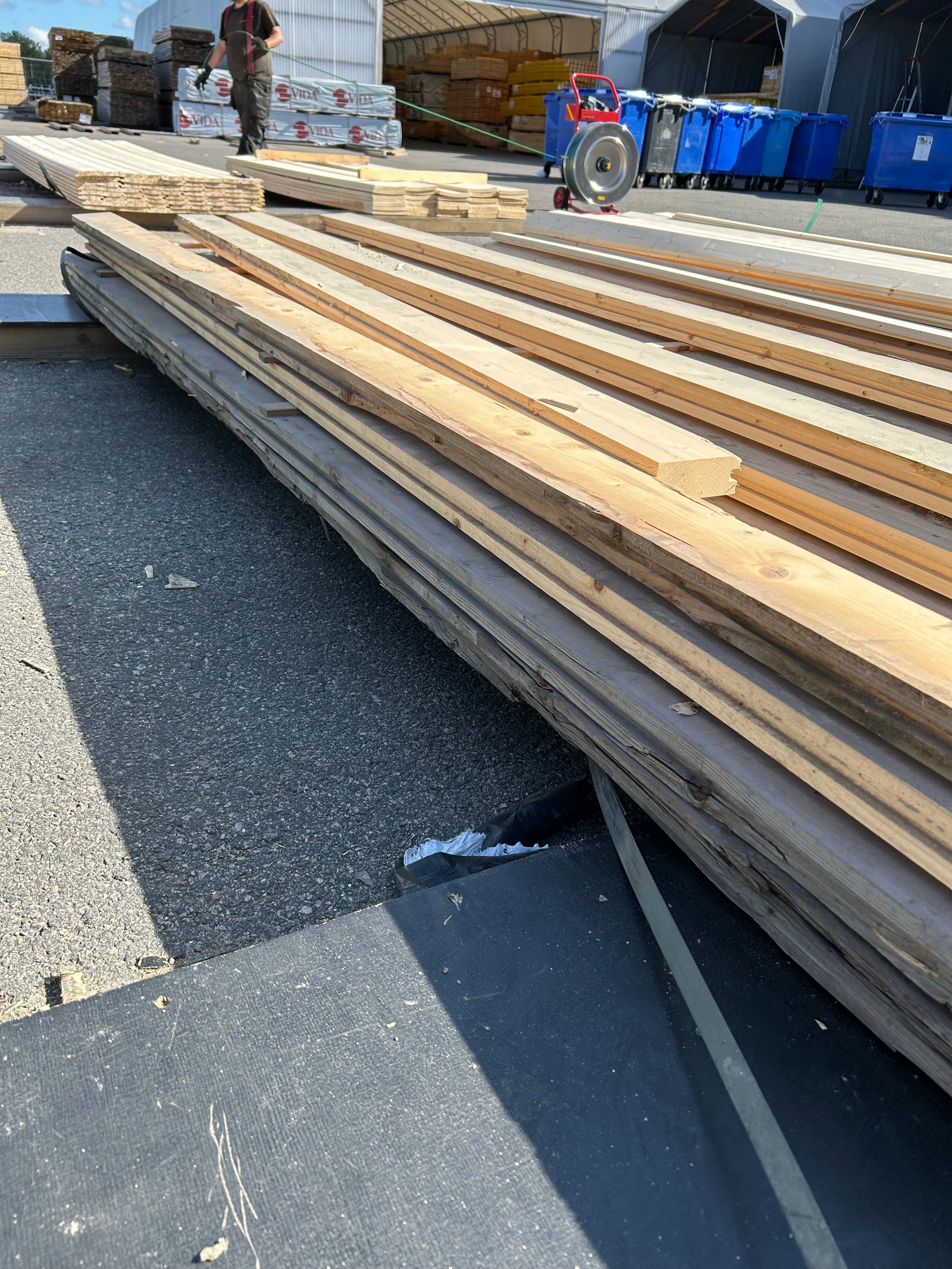 Paket Slätspont 45x120mm 3,90m 28st Väderbitet