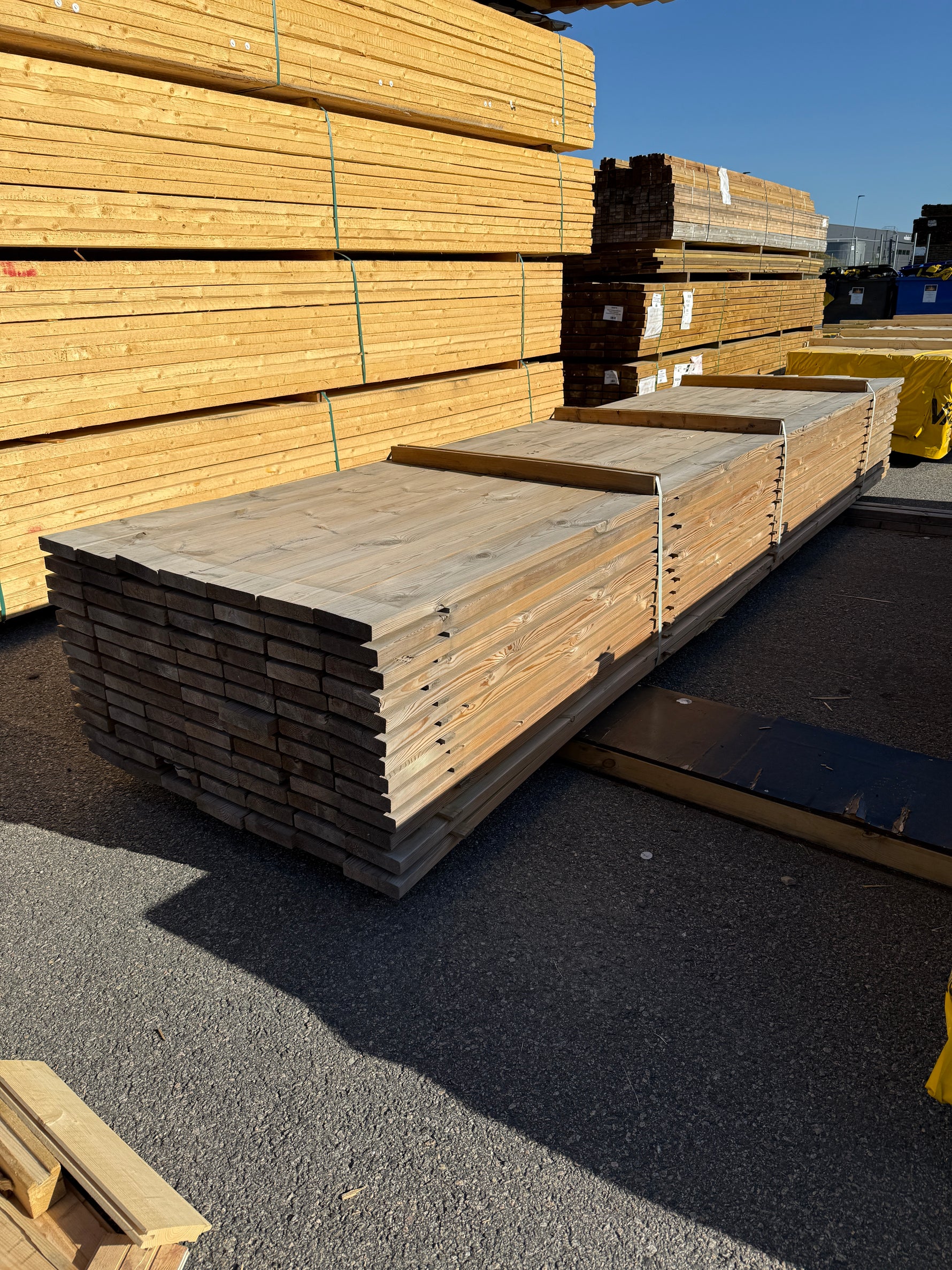 Paket Tryckimpregnerad Trall 34x145mm 4,50m 91st- Furu