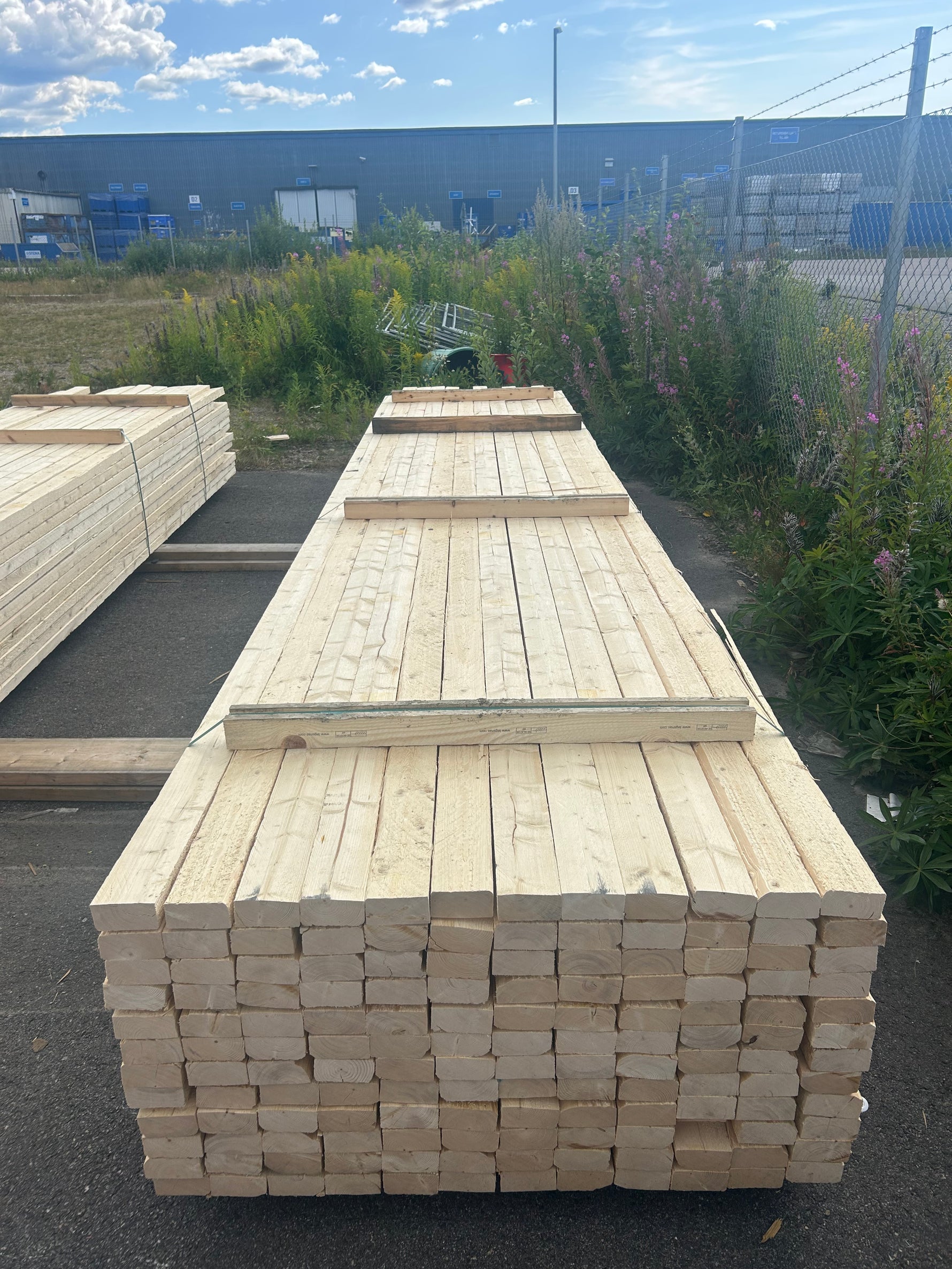 Paket Reglar 45x90mm 4,50-5,40m 144st Ohyvlat
