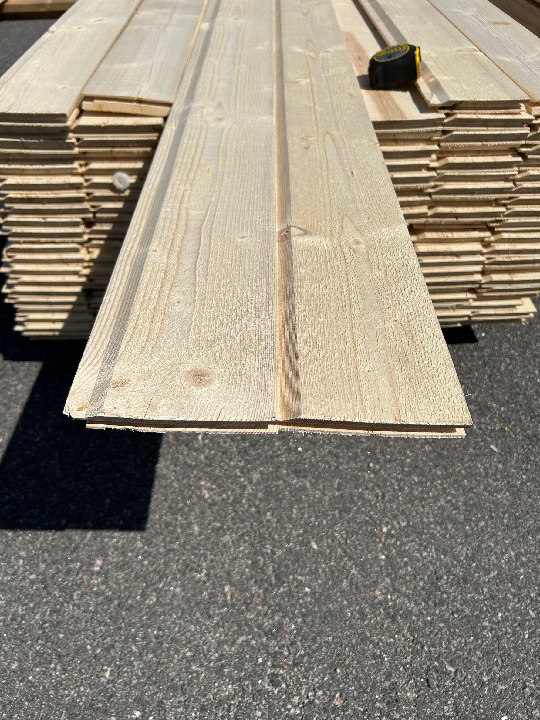 Paket Enkelfas Ändspont 22x145mm 3.60m 139st Obehandlad