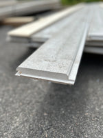 Paket Dubbelfas Halvspont Ändspont 22x145mm 4,80m 19st Grundmålad