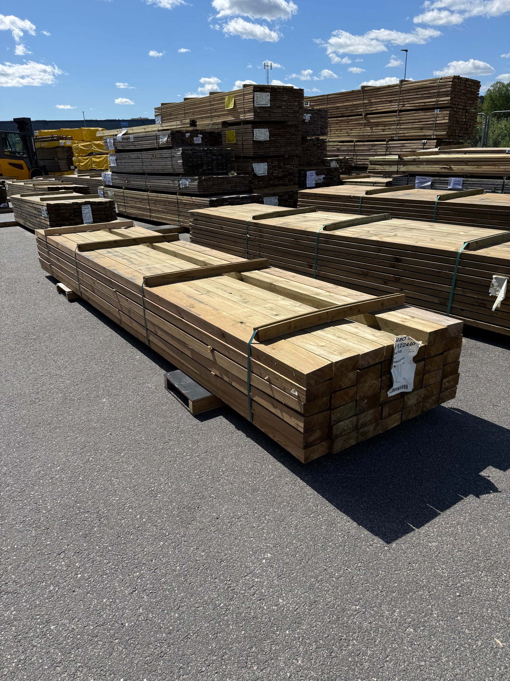 Paket ohyvlade Reglar 70x145mm 41st 4.80m (NTR A)