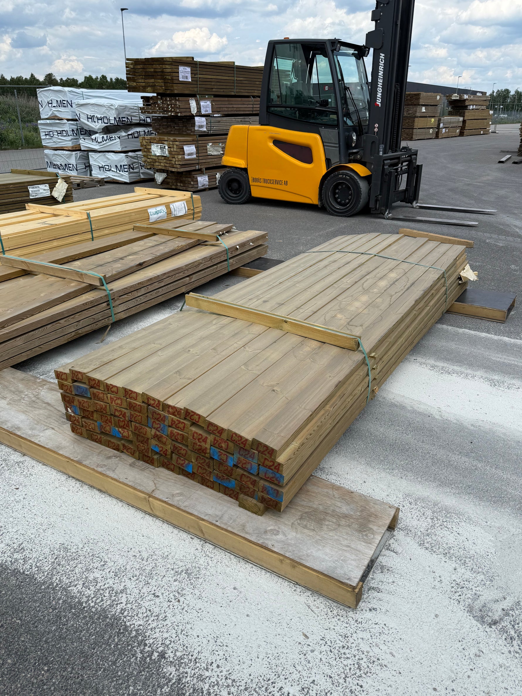 Paket Tryckimpregnerade Reglar 45x95mm, 67st 3,0m (NTR AB)