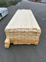 Paket Finsågade Brädor 22x120 mm – 3,00–5,40 m (Andra sortering)