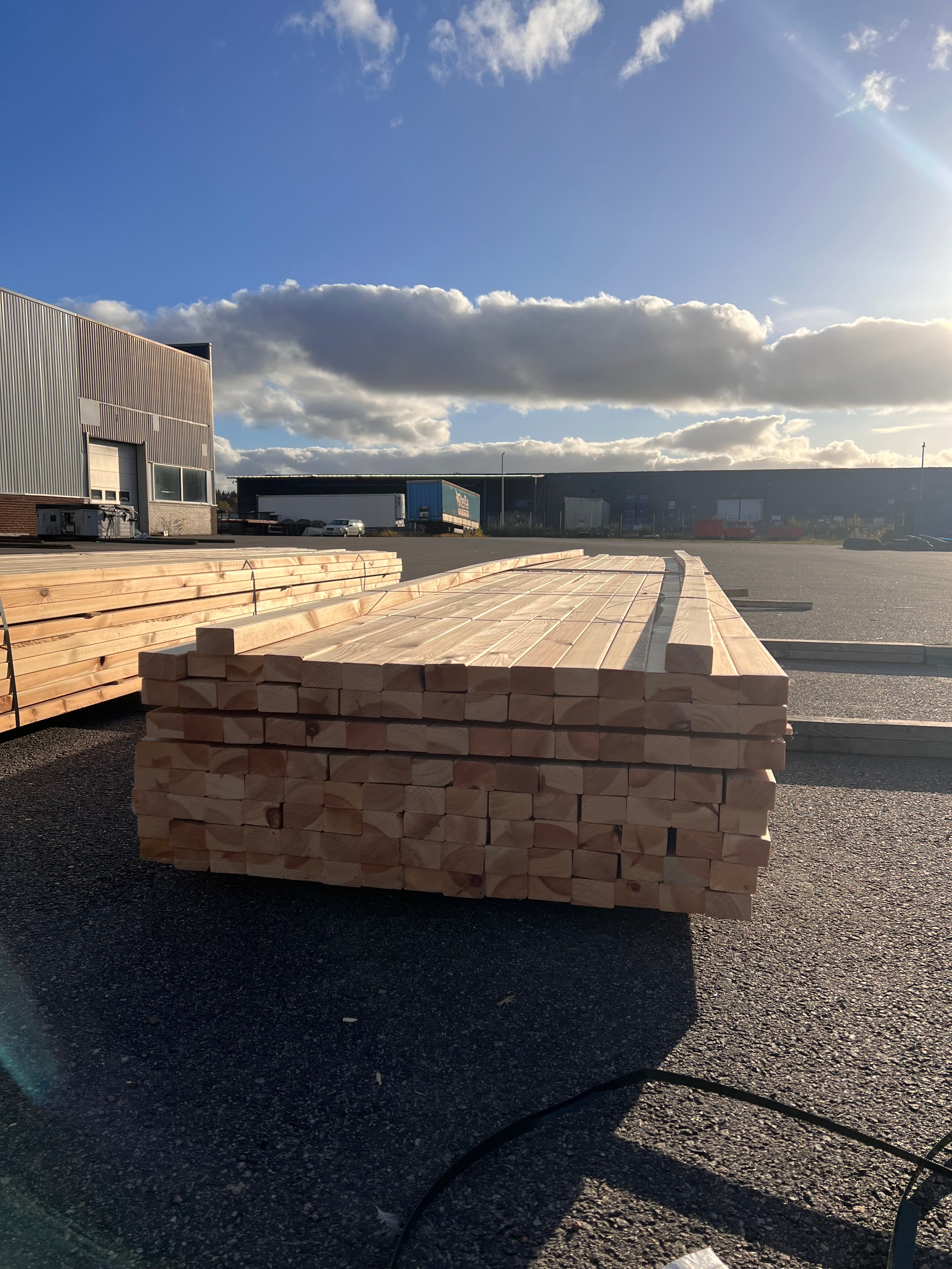 Paket Reglar 45x70mm – 123 st (5,40 m, Furu)