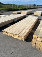 Paket Finsågade Brädor 22x120mm, 54st 4.20m- Fuktskadat
