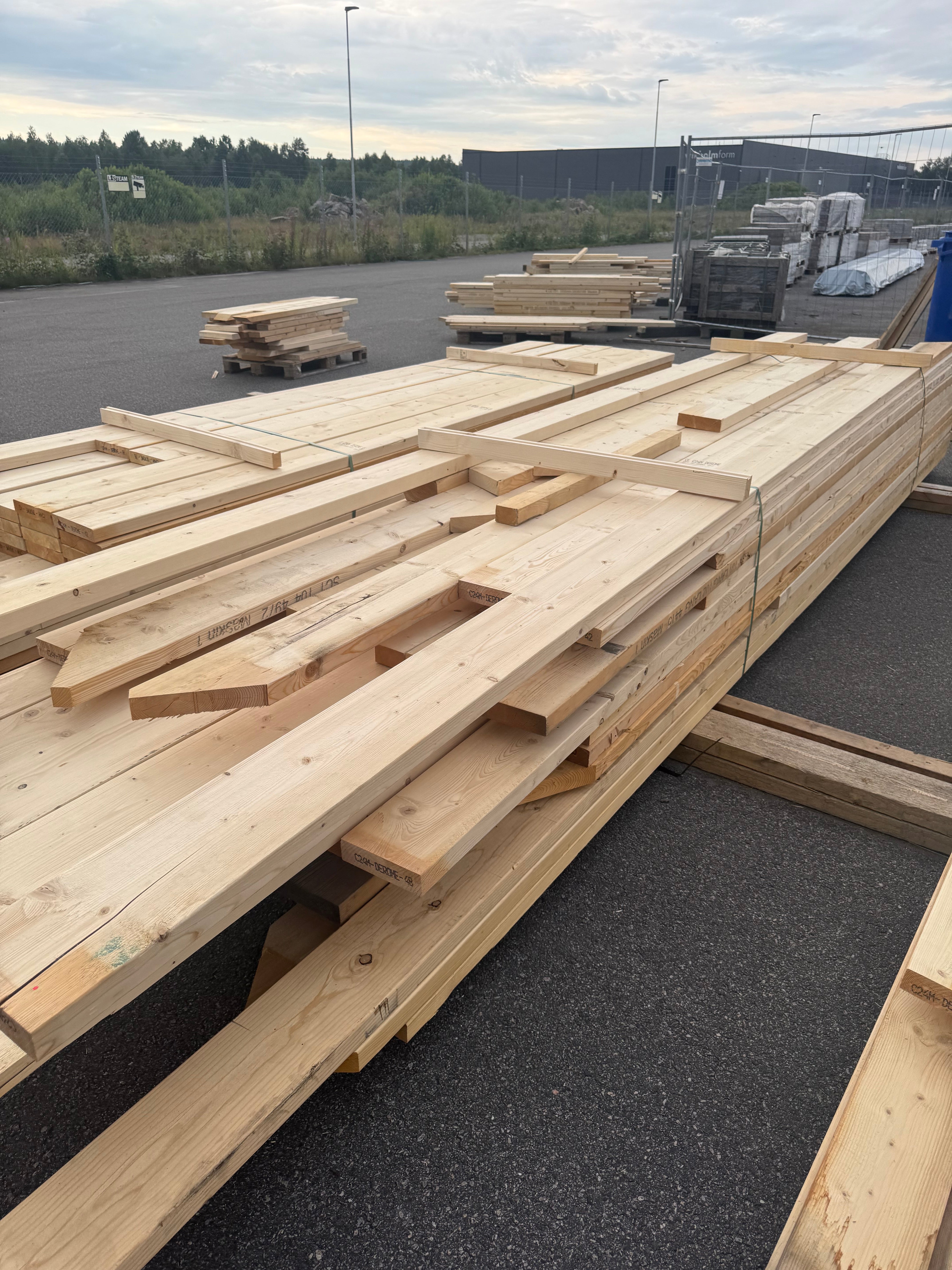 Paket Reglar 45x170 – 75 st C24 (ca 4,2 m)