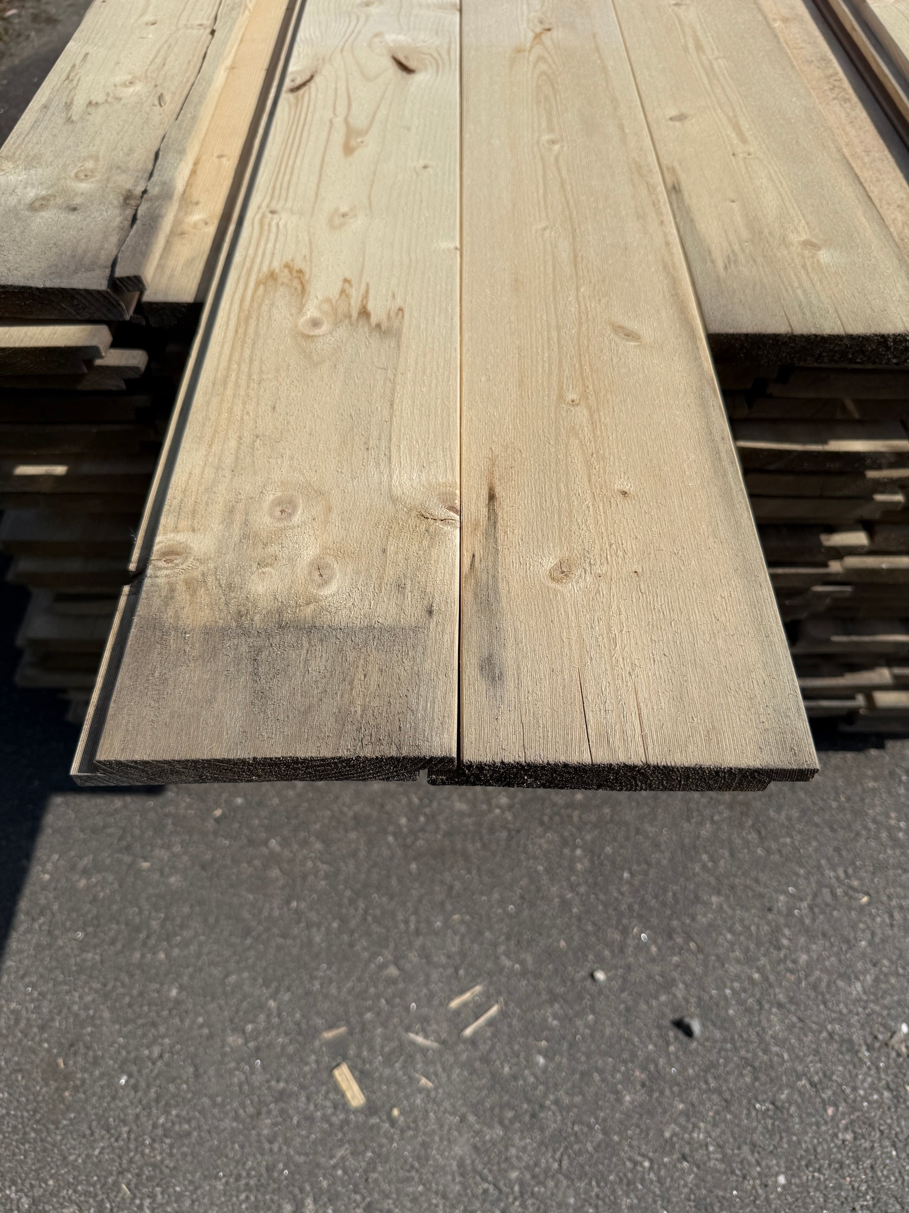 Paket Ytterpanel 22x145mm 4.20m  151st obehandlad