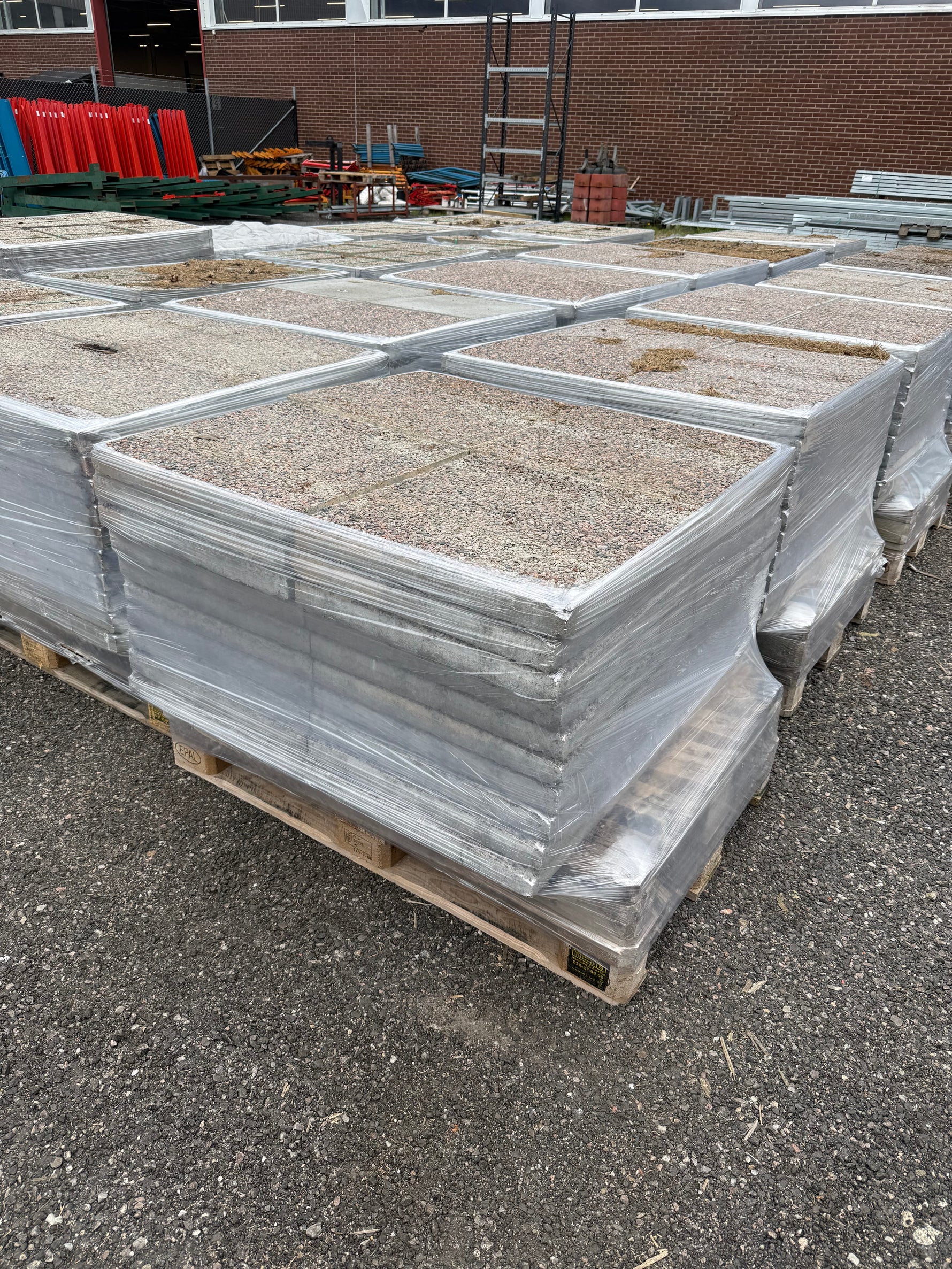 Frilagda Plattor 500x500x50mm – Natursingel (Säljs per styck)