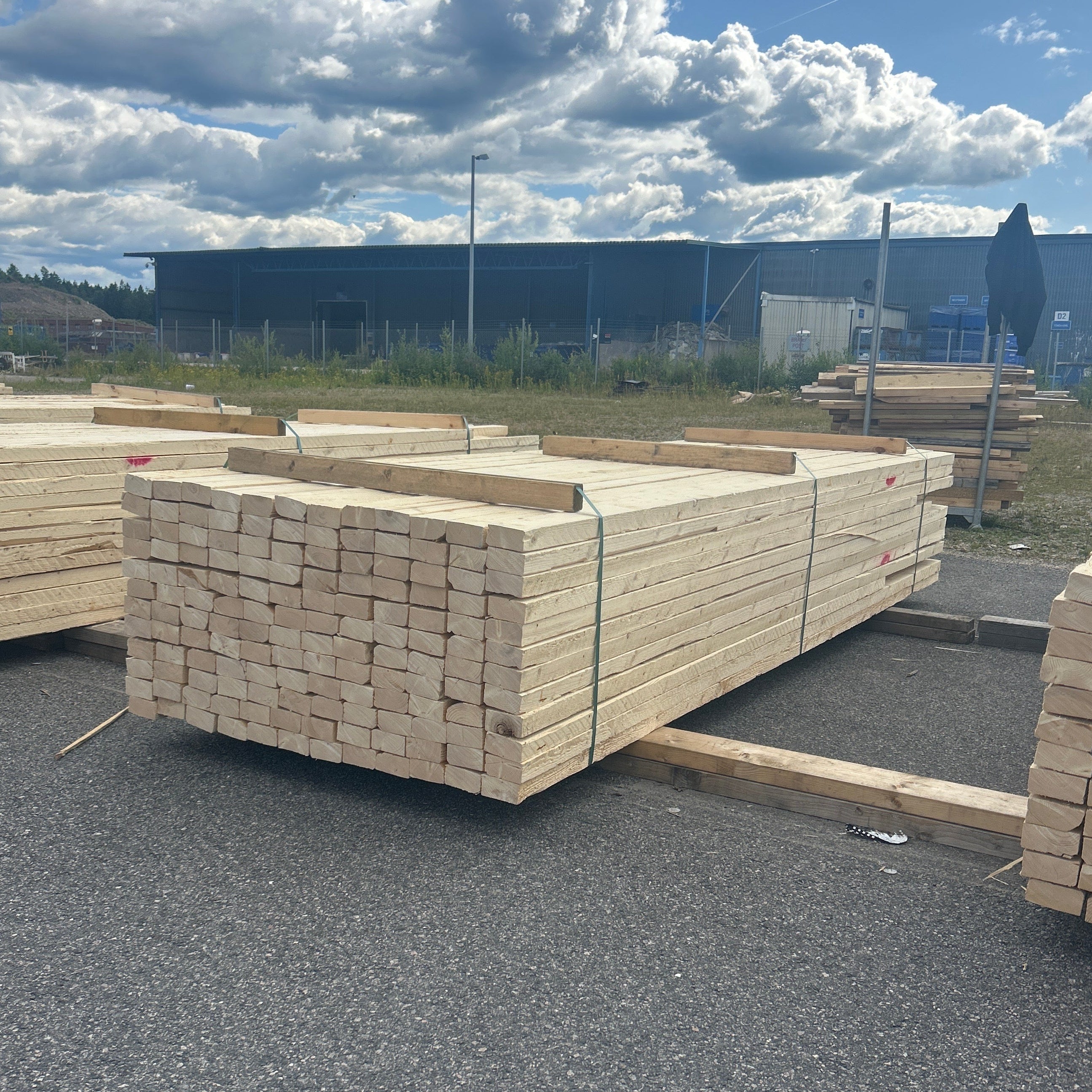 Paket Reglar 45x90mm 2,70-3,60m 144st Ohyvlat