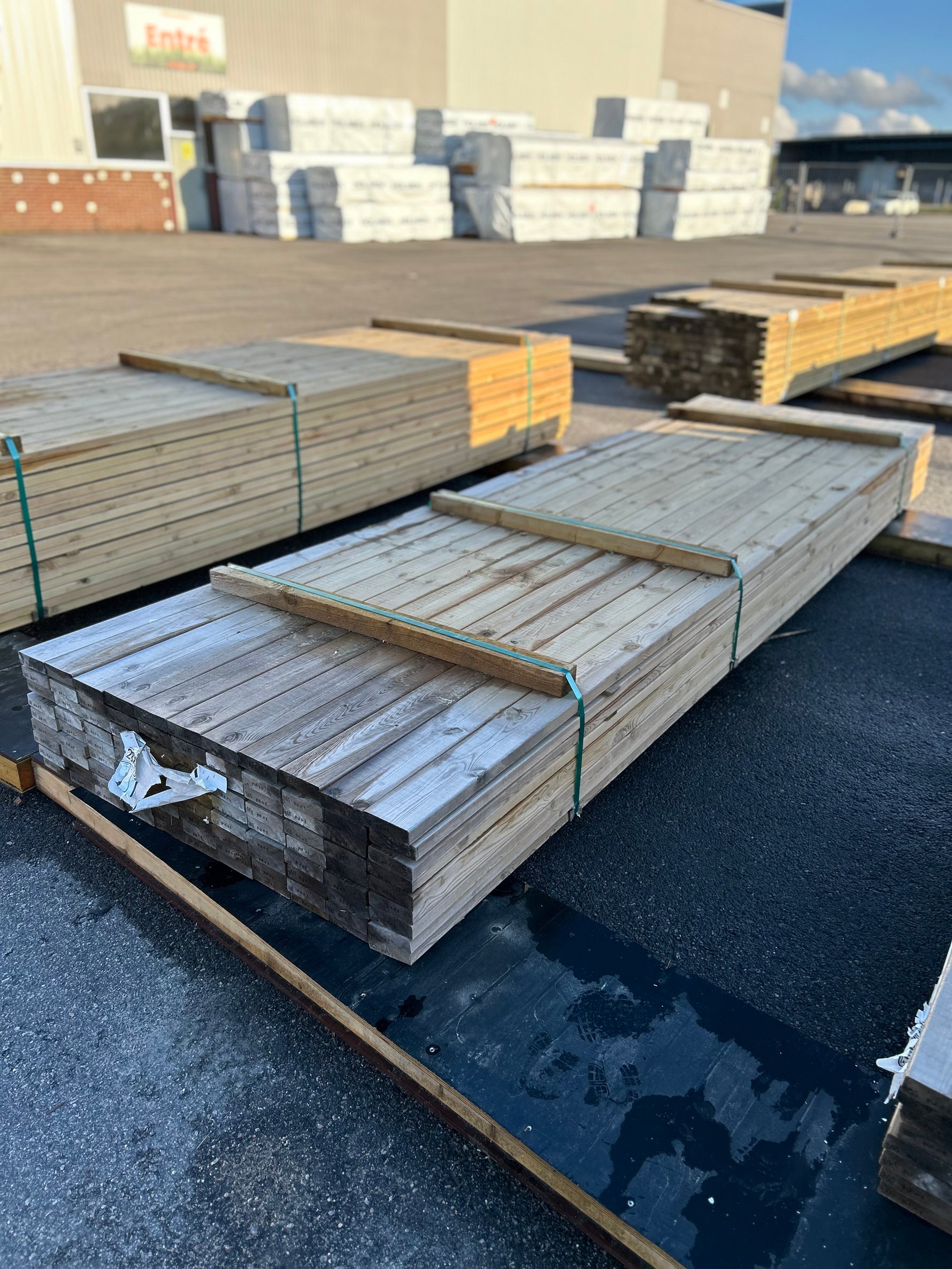 Paket Tryckimpregnerad Trall 28x95mm, 99st 3.60m