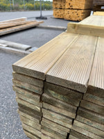 Paket Tryckimpregnerad Rillad Trall 28×120 mm, 153 st 4,80 m