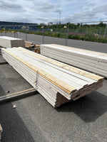 Paket Dubbelfas Halvspont 22x145mm 4.50-4.80m 140st Grundmålad