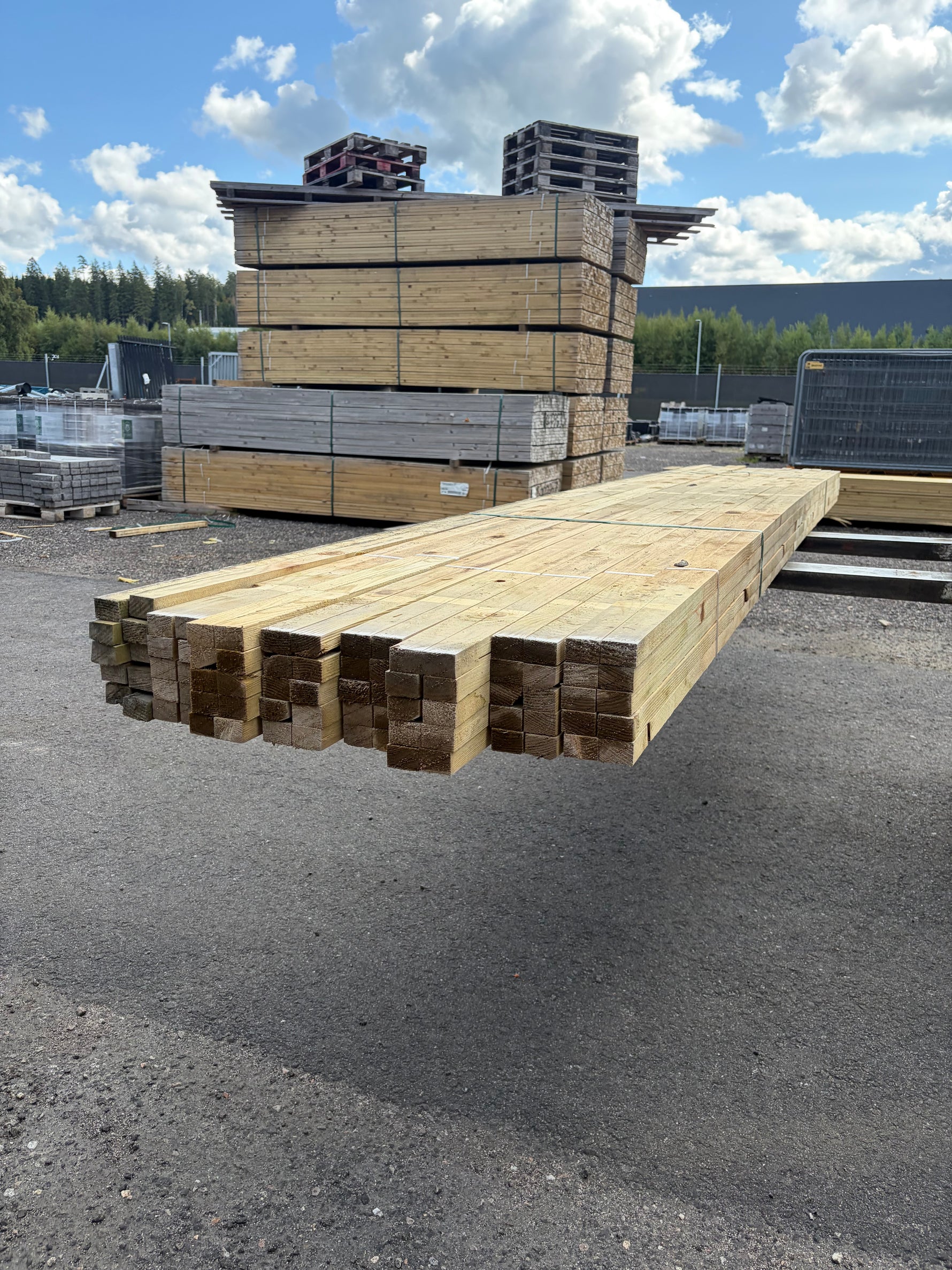 Paket Tryckimpregnerad Läkt 25x36mm, 3,6 m - 80 st