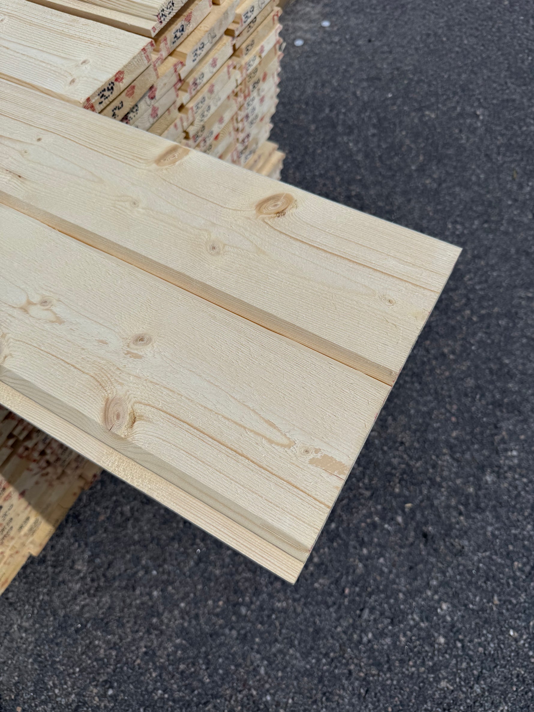 Paket Ytterpanel Dubbelfas Halvspont 22x145mm, 175st 3,90m