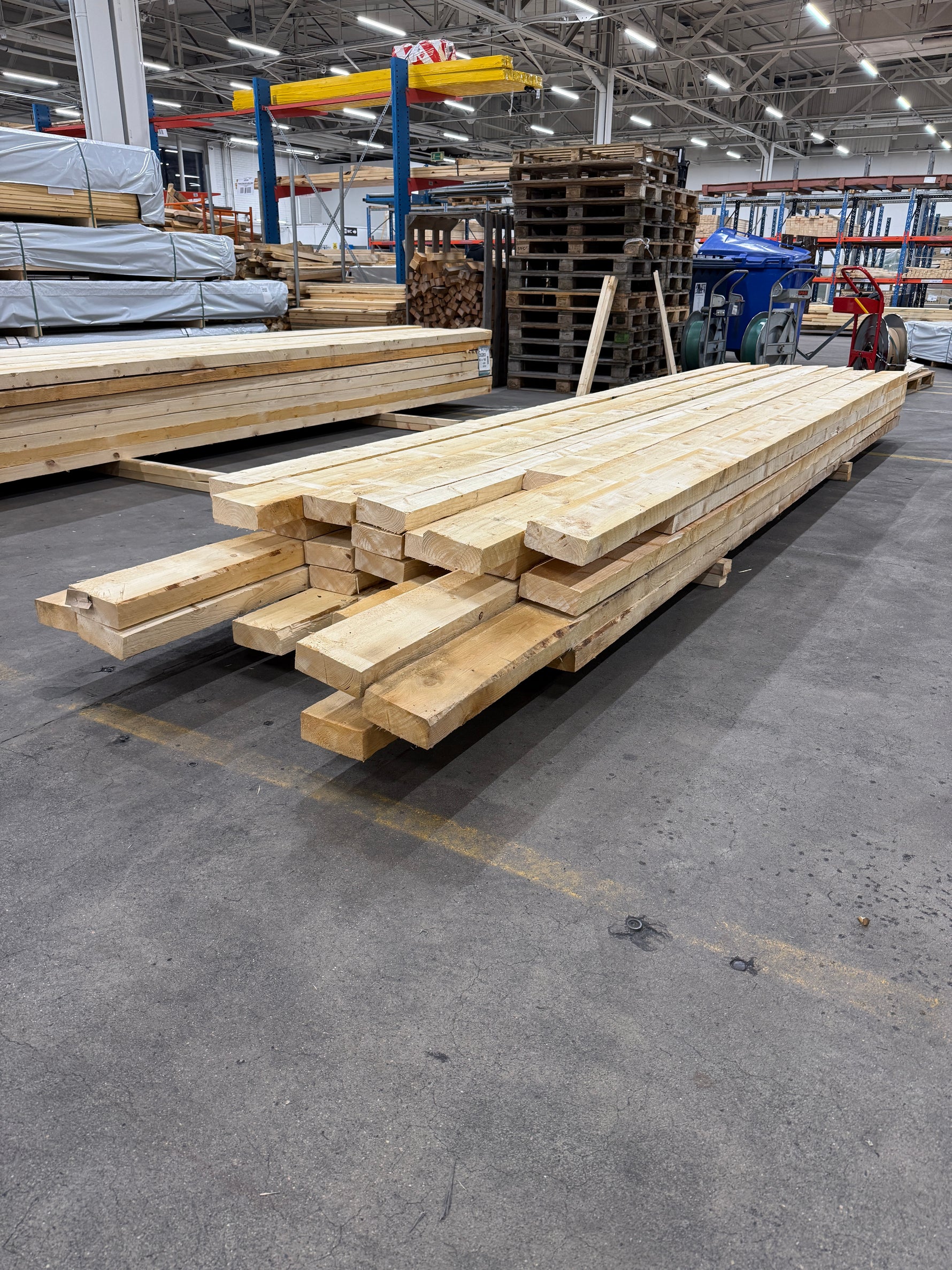 Paket Ohyvlade Reglar 63x160mm (4.20-5.40m) 35st