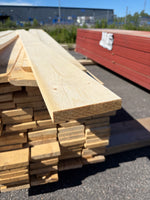Paket Finsågade Brädor 22x120mm ca 150st- 3.00m Andra sortering