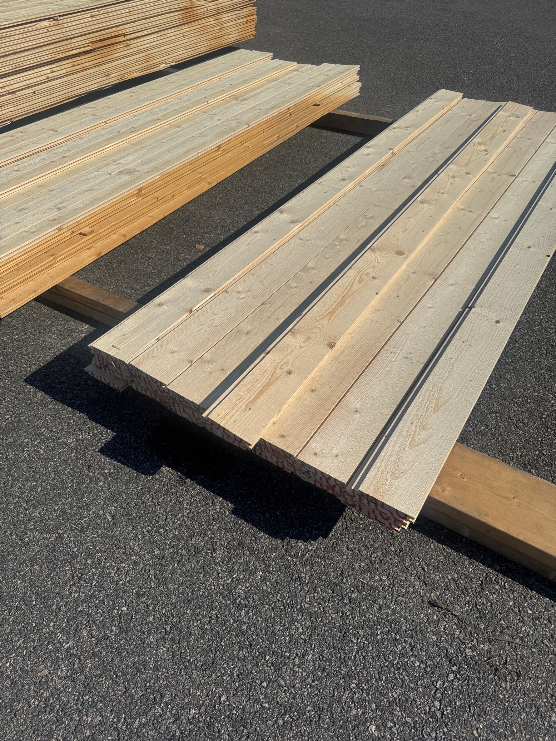 Paket Ytterpanel 22x145mm 2,70m 31st Obehandlad