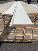 Paket Ytterpanel Dubbelfas Halvspont 22x145mm, 175st 4.20m Grundmålad