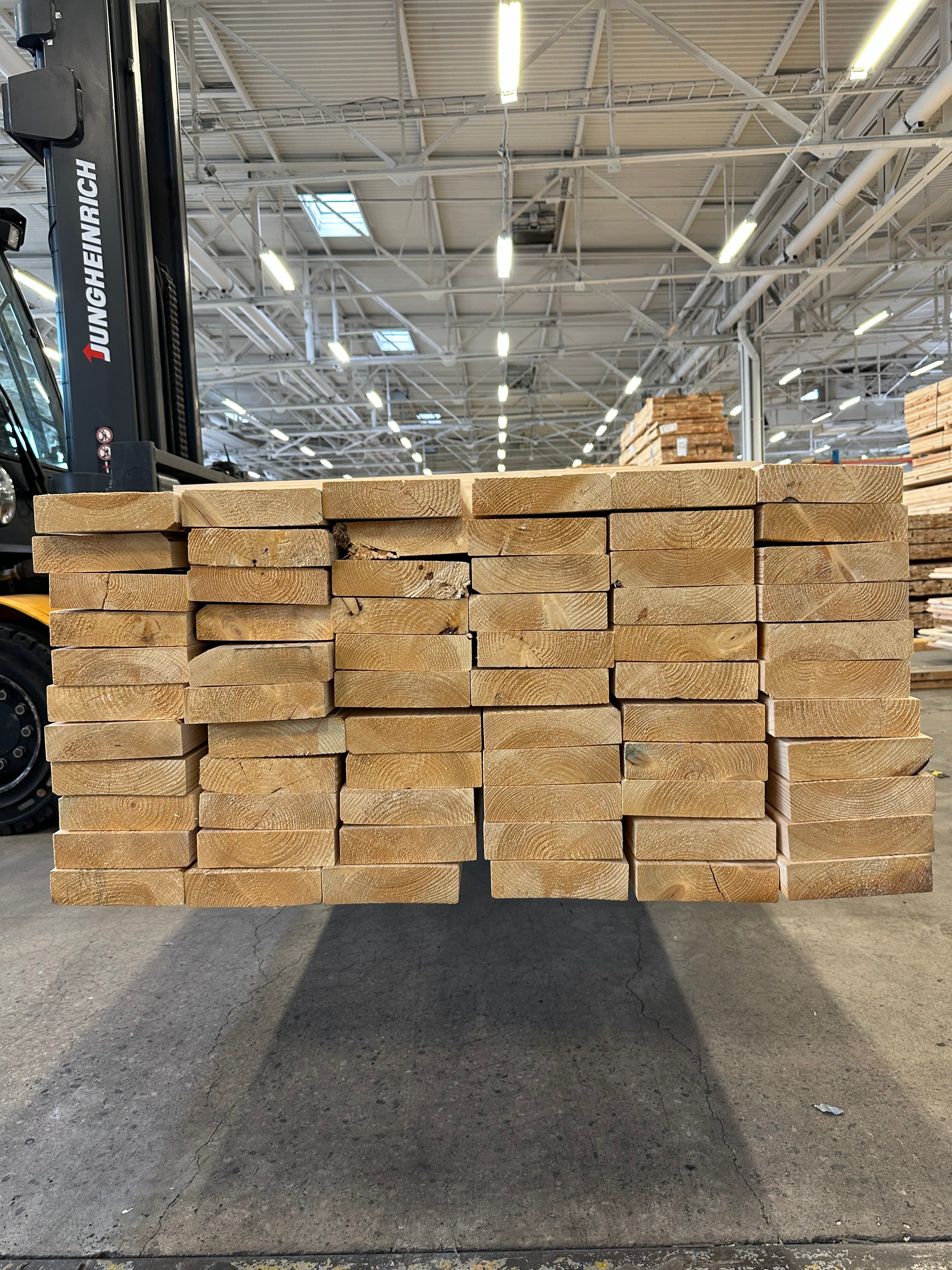 Paket Reglar 45x170 4.80m 66 st C24, Felhyvlat