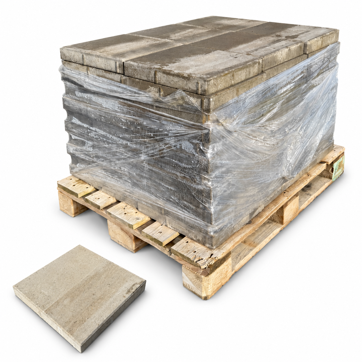 Marksten 50×350×350 mm – Klassisk Helplatta Naturgrå