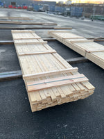 Paket Brädor 19x63mm – 119 st (4,80 m, gran, ohyvlad/råsågad) - Spirec