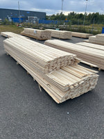 Paket Spårpanel 22x120 mm – 3,60–4,20 m (Andra sortering)