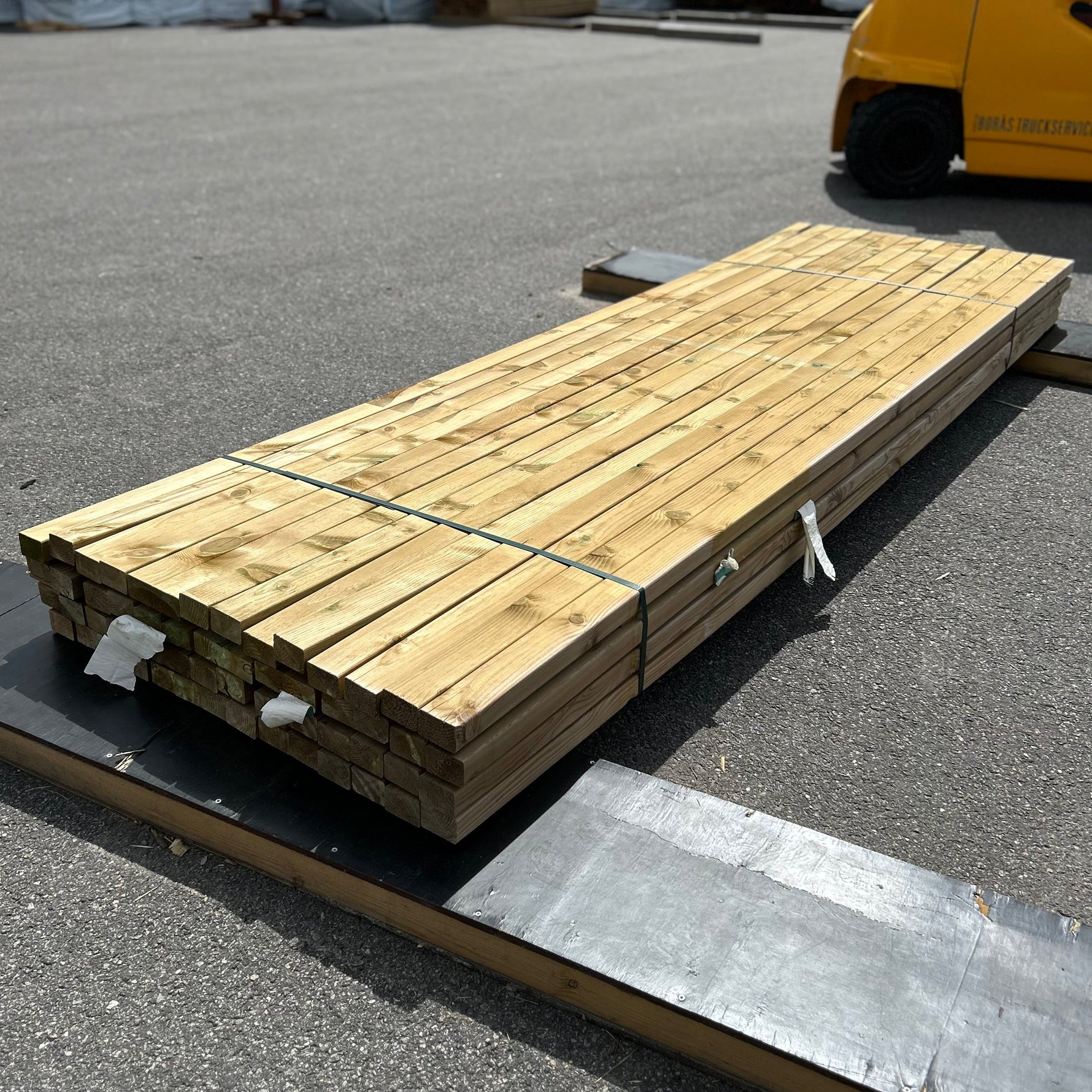 Paket Tryckimpregnerade Reglar 45x70mm 56st 3.30m