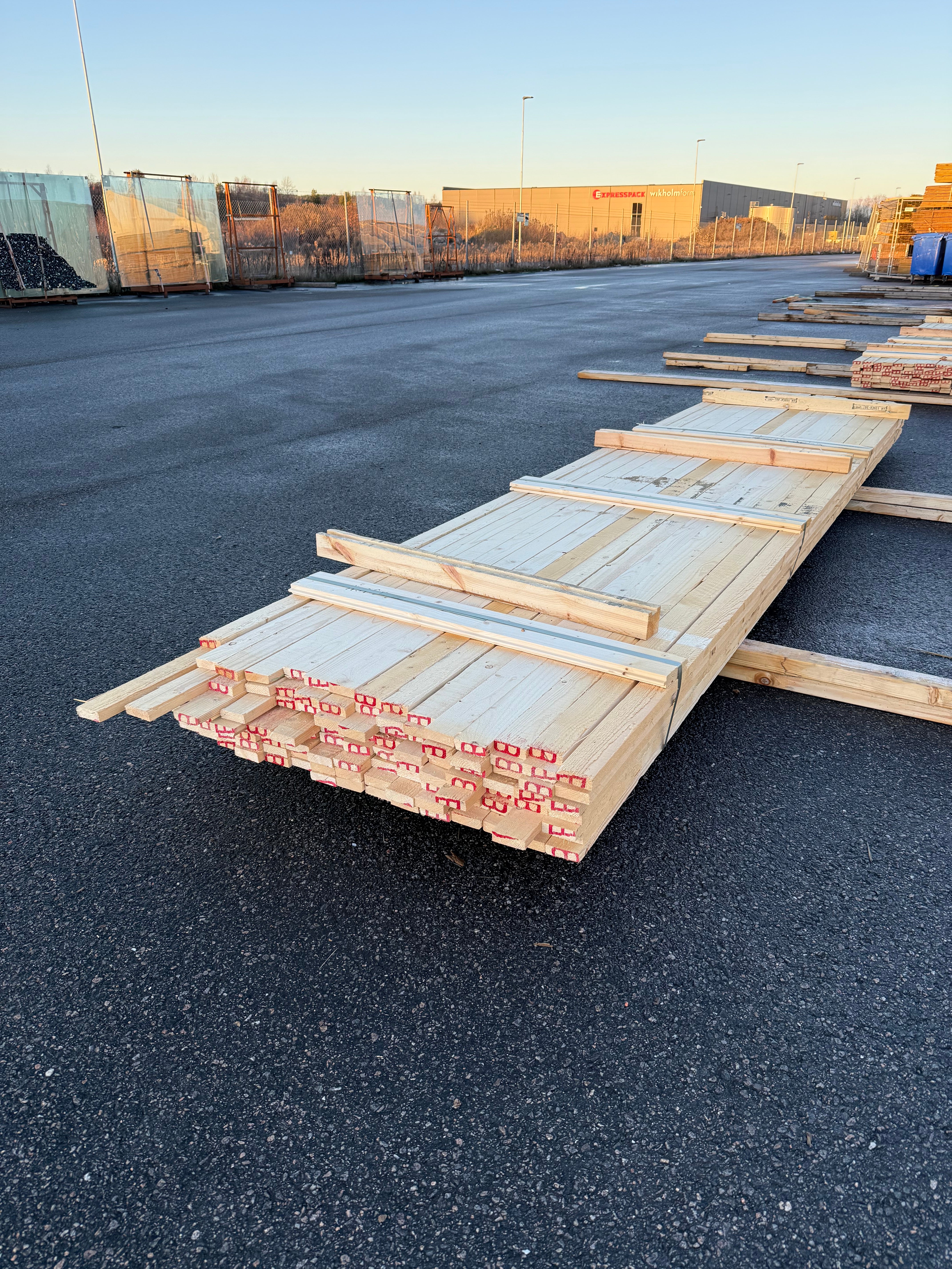 Paket Brädor 19x63mm – 120 st (4,20 m, gran, ohyvlad/råsågad)