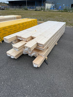 Parti Furugolv Borstad Ljusgrå Ekonomi 25x160 mm – 56,64 m²