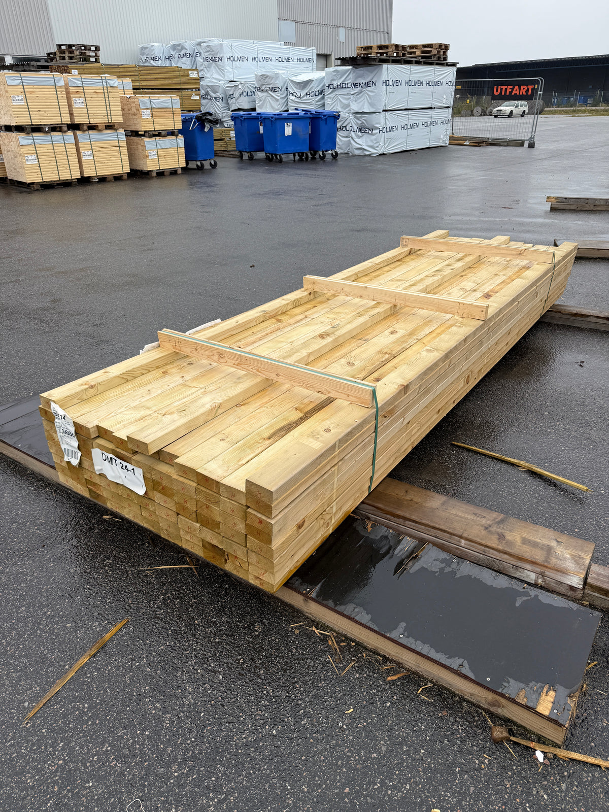 Paket Tryckimpregnerade Reglar 45x95mm 3,60m- 80st