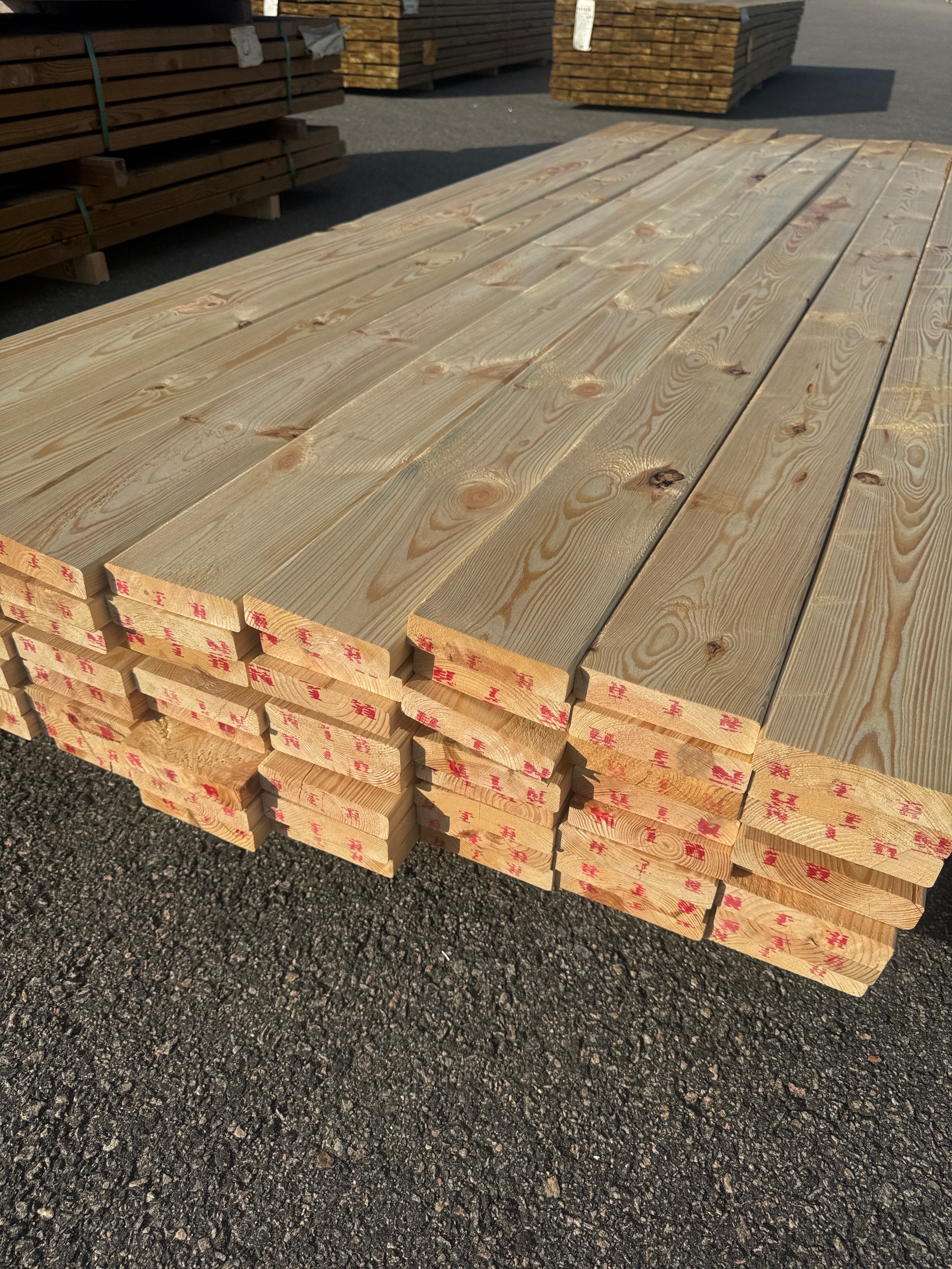 Paket Hyvlad 28x120 – 71st – 2.70–3.00 m – ANDRASORTERING
