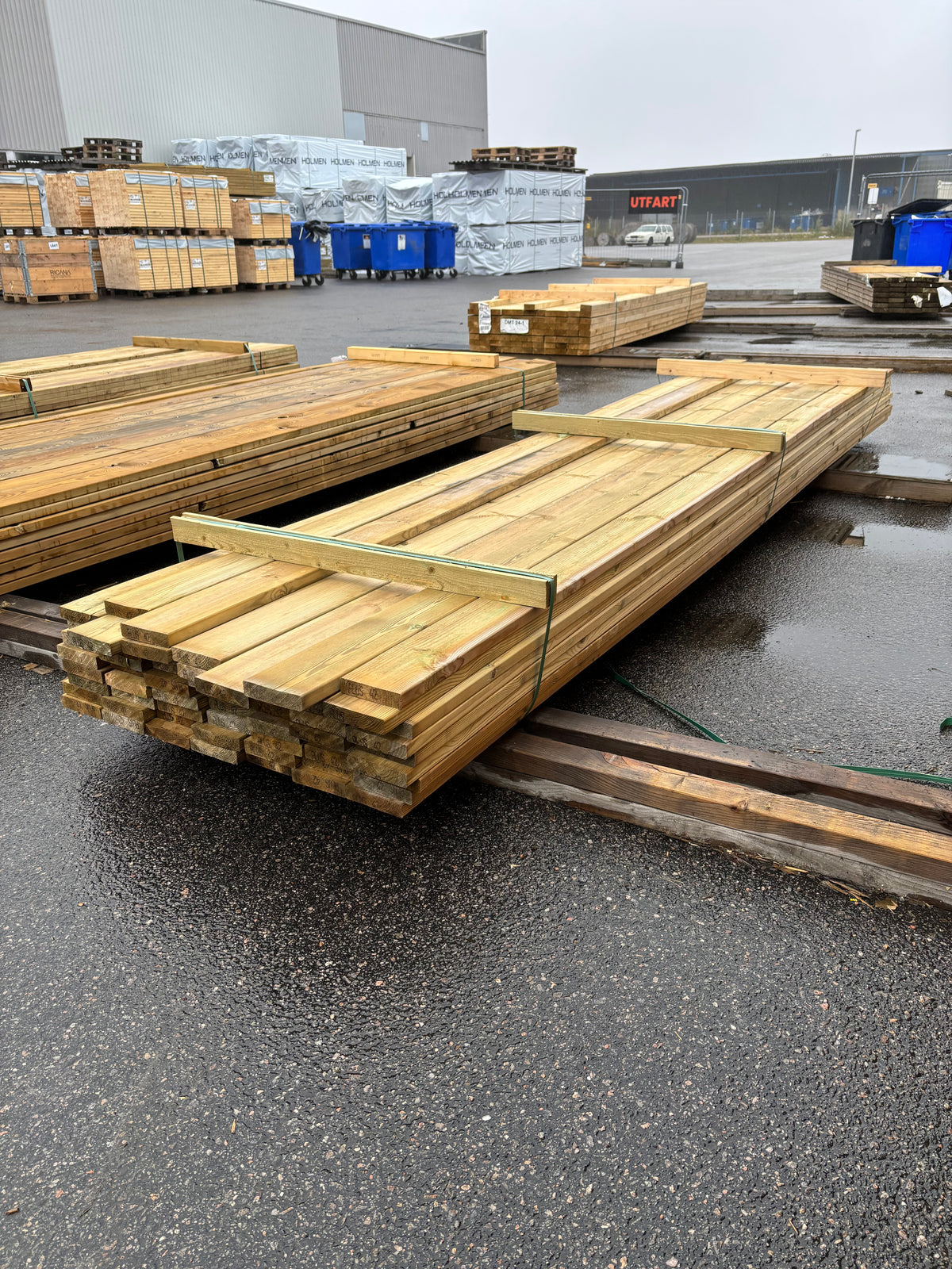 Paket Tryckimpregnerad Trall 28x120mm 4,20m 56st