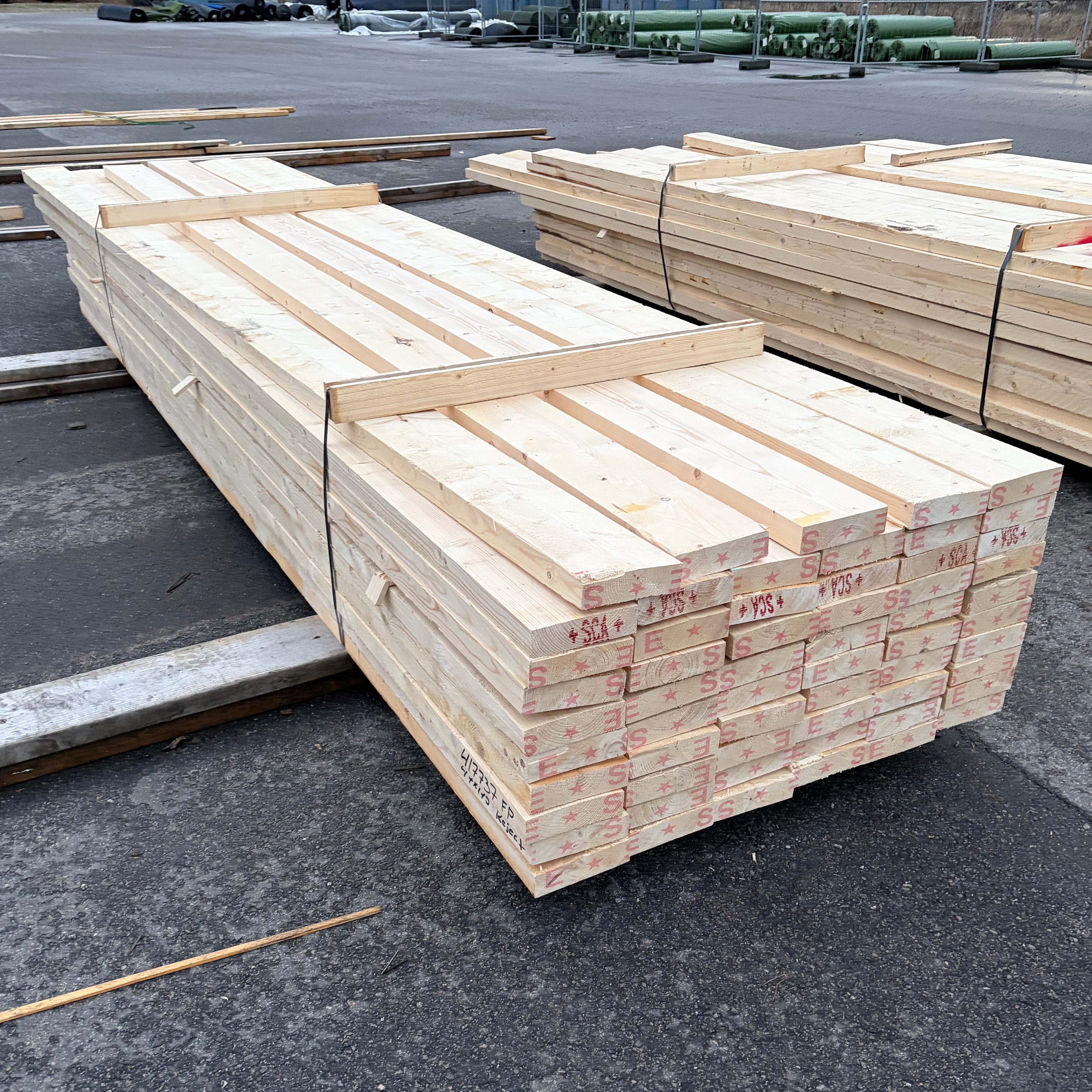 Paket reglar 47x175, 58 st 4.20–5.10 m (ohyvlade)