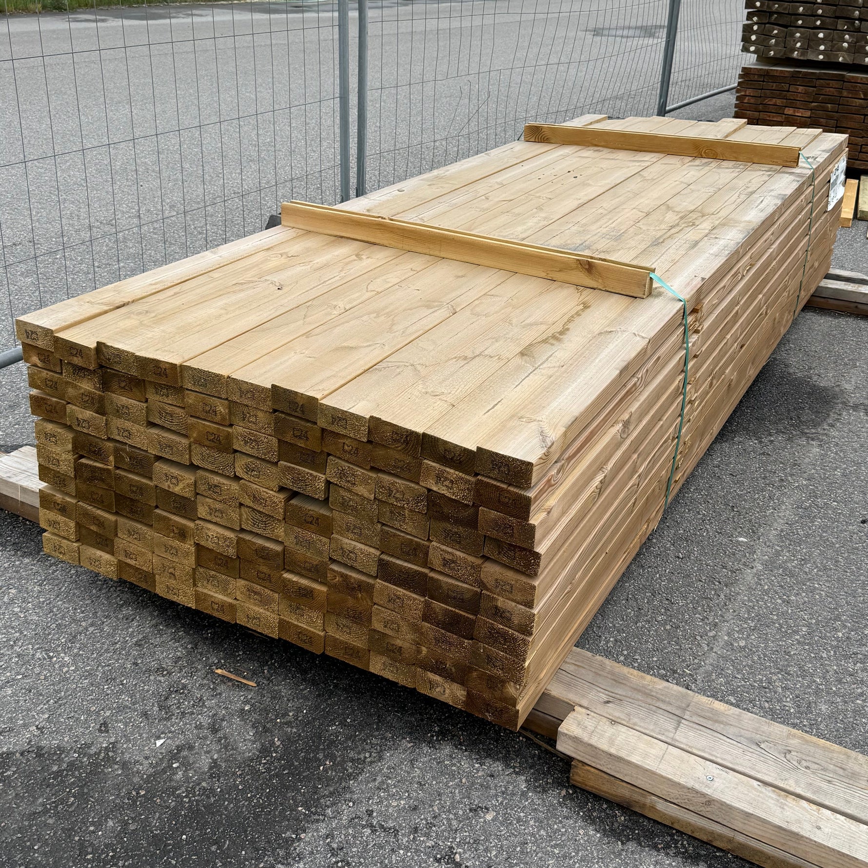 Paket Tryckimpregnerade Reglar 45x95mm, 110st 3,0m (C24)