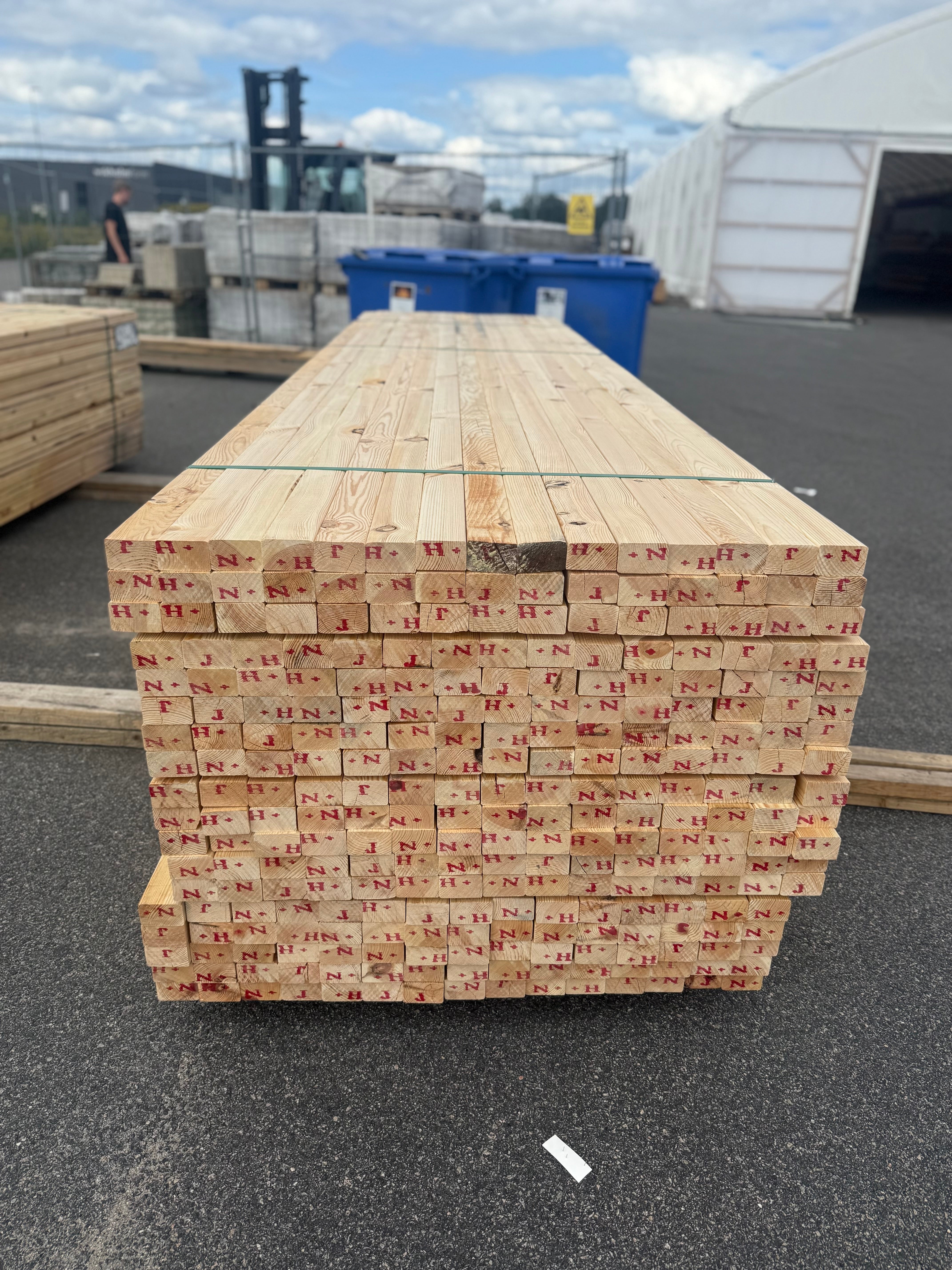 Reglar 45x70mm 4.20m Furu