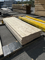 Paket Ytterpanel Dubbelfas Fals 22×120 mm 3,00 m 135 st Obehandlad