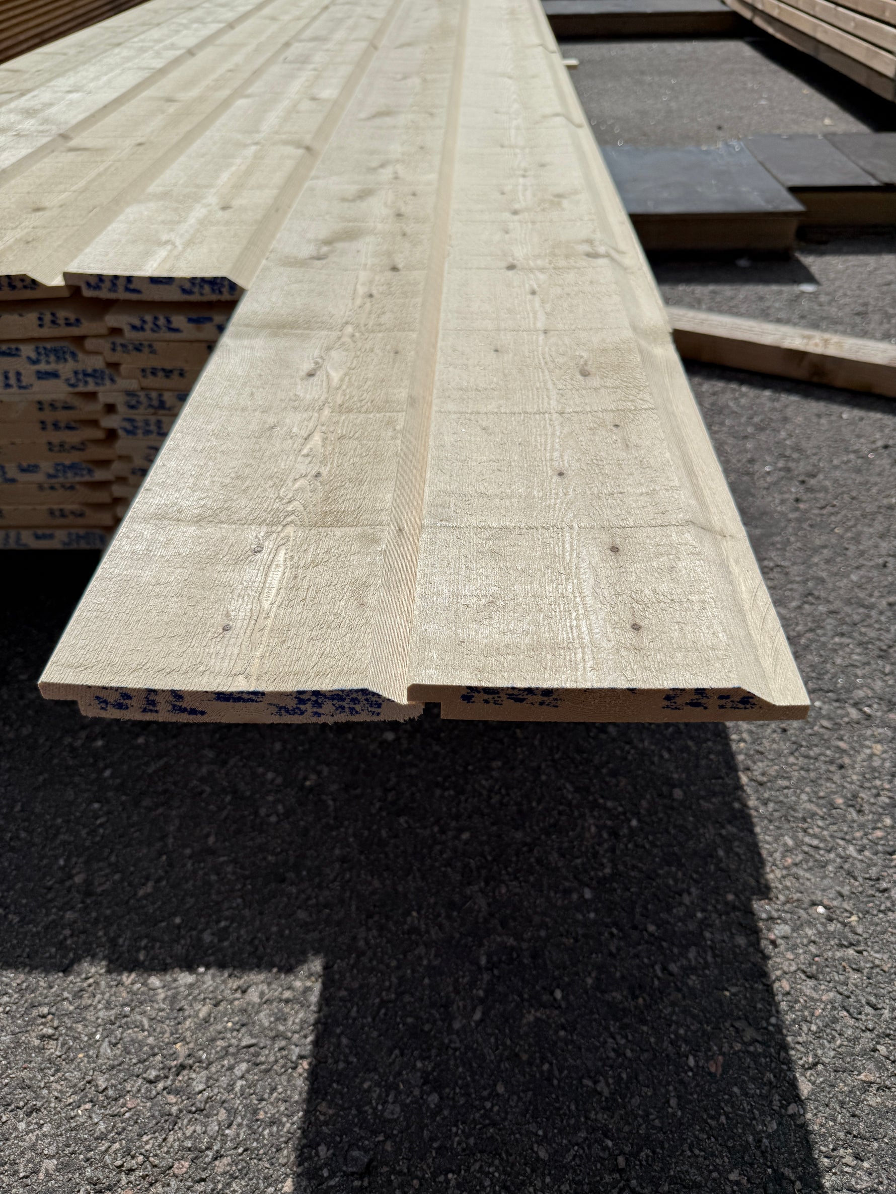 Paket Ytterpanel Enkelfasspont 22×170mm 4,80m 96st Obehandlad- Revor