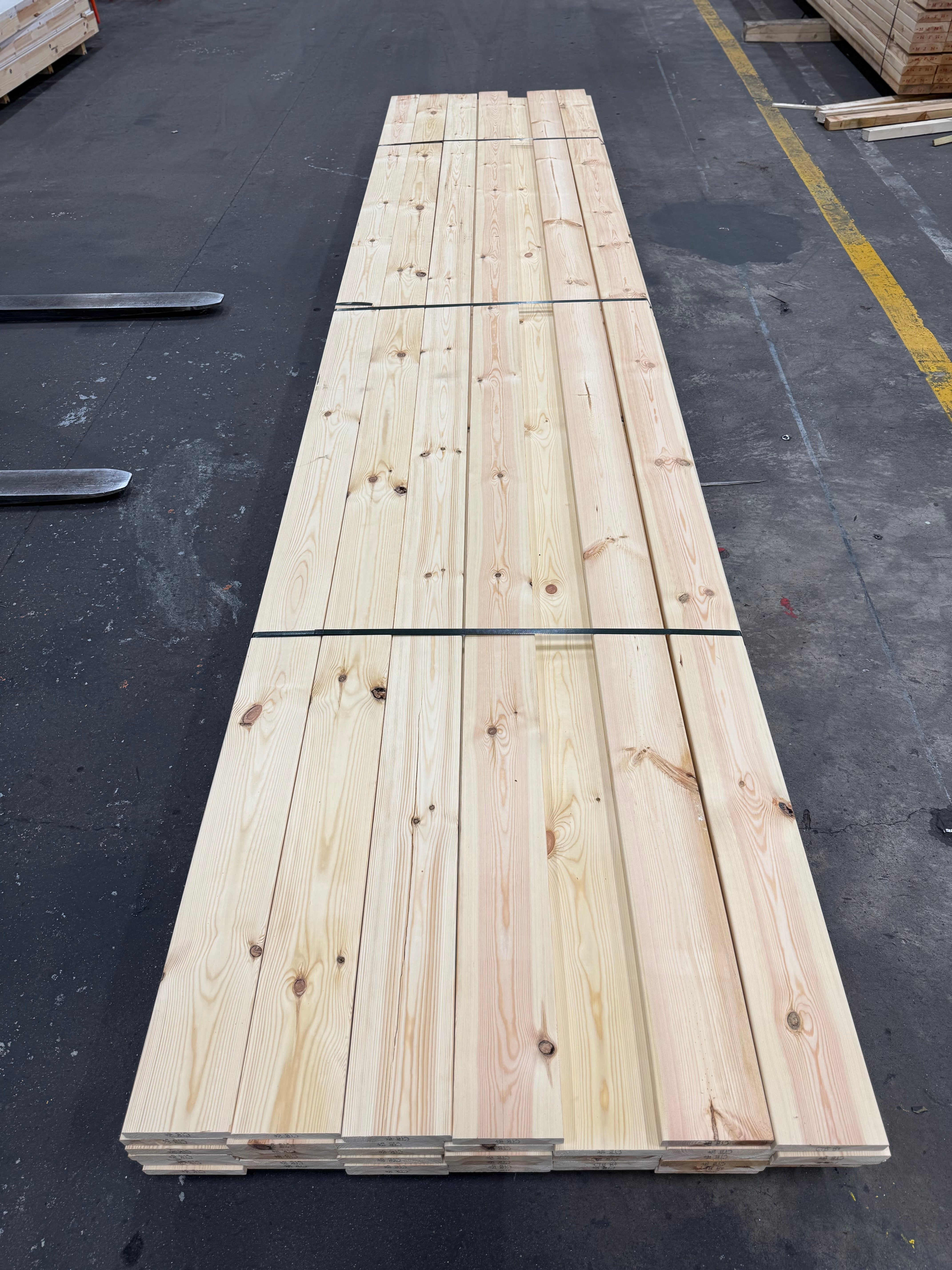 Paket Hyvlade Brädor 27x145mm 4.80m- 42st (Furu) B- sortering