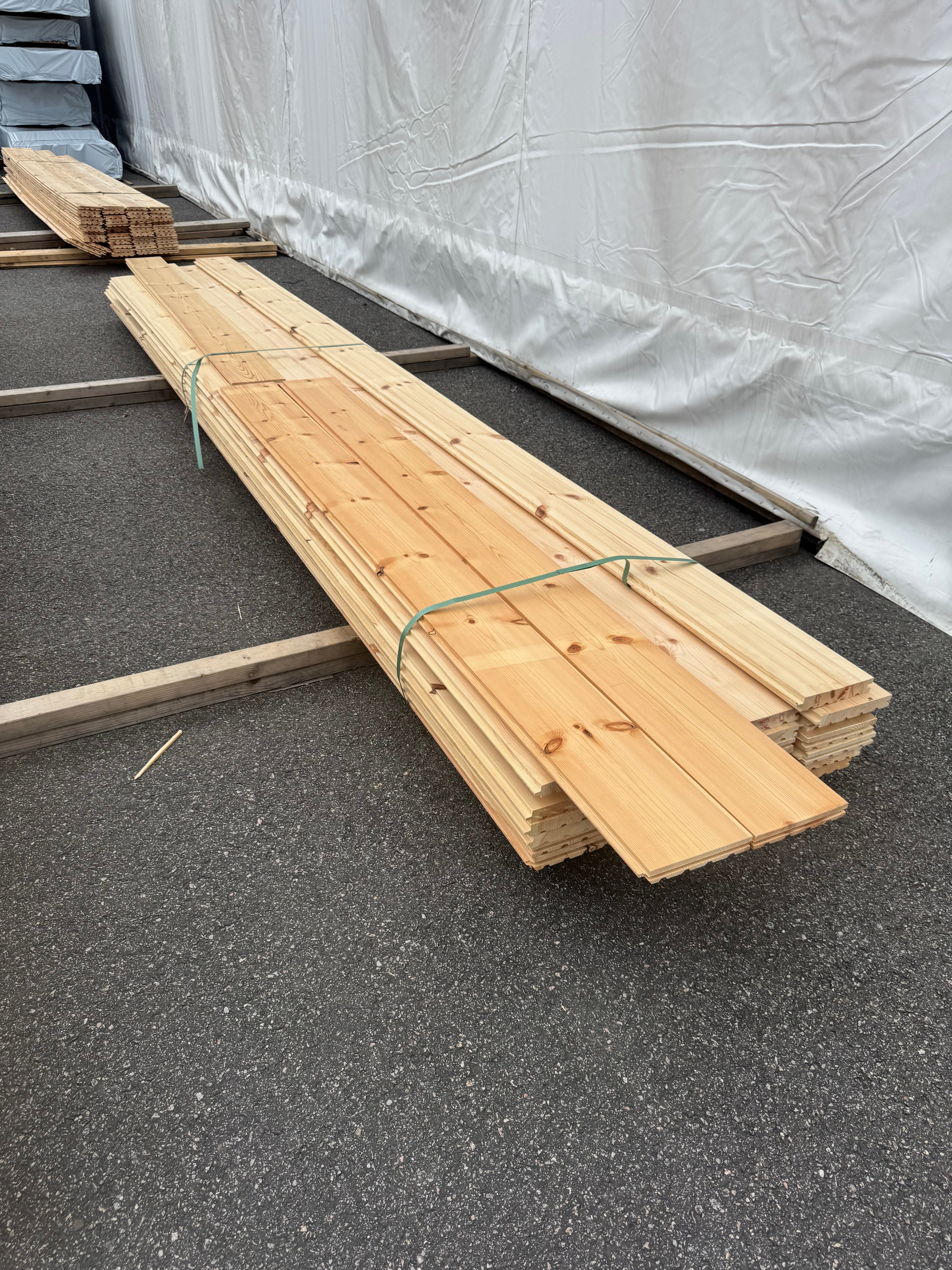 Paket Golv – Blandade Dimensioner (28 st / 2,38–4,50 m)