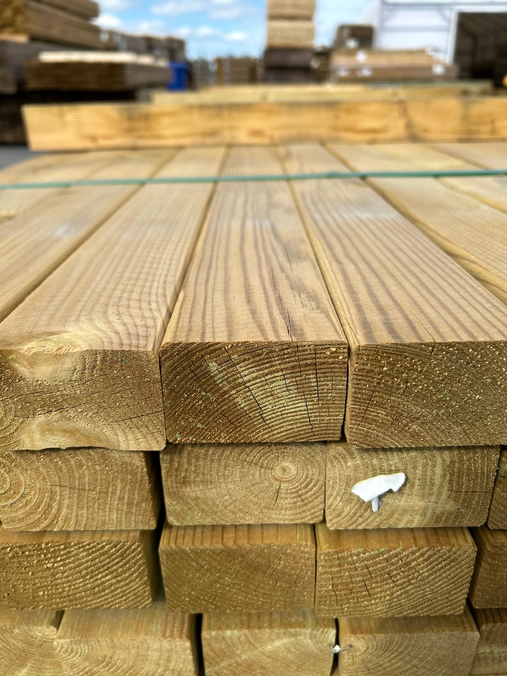 Paket Tryckimpregnerade Reglar 45x70mm Fingerskarvade 5,40m 140st