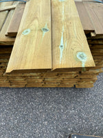 Paket Tryckimpregnerad Ytterpanel Enkelfas Halvspont 22x145mm – 118st