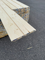 Paket Ytterpanel Enkelfas Halvspont 22x145mm 3.90m Gran 175st