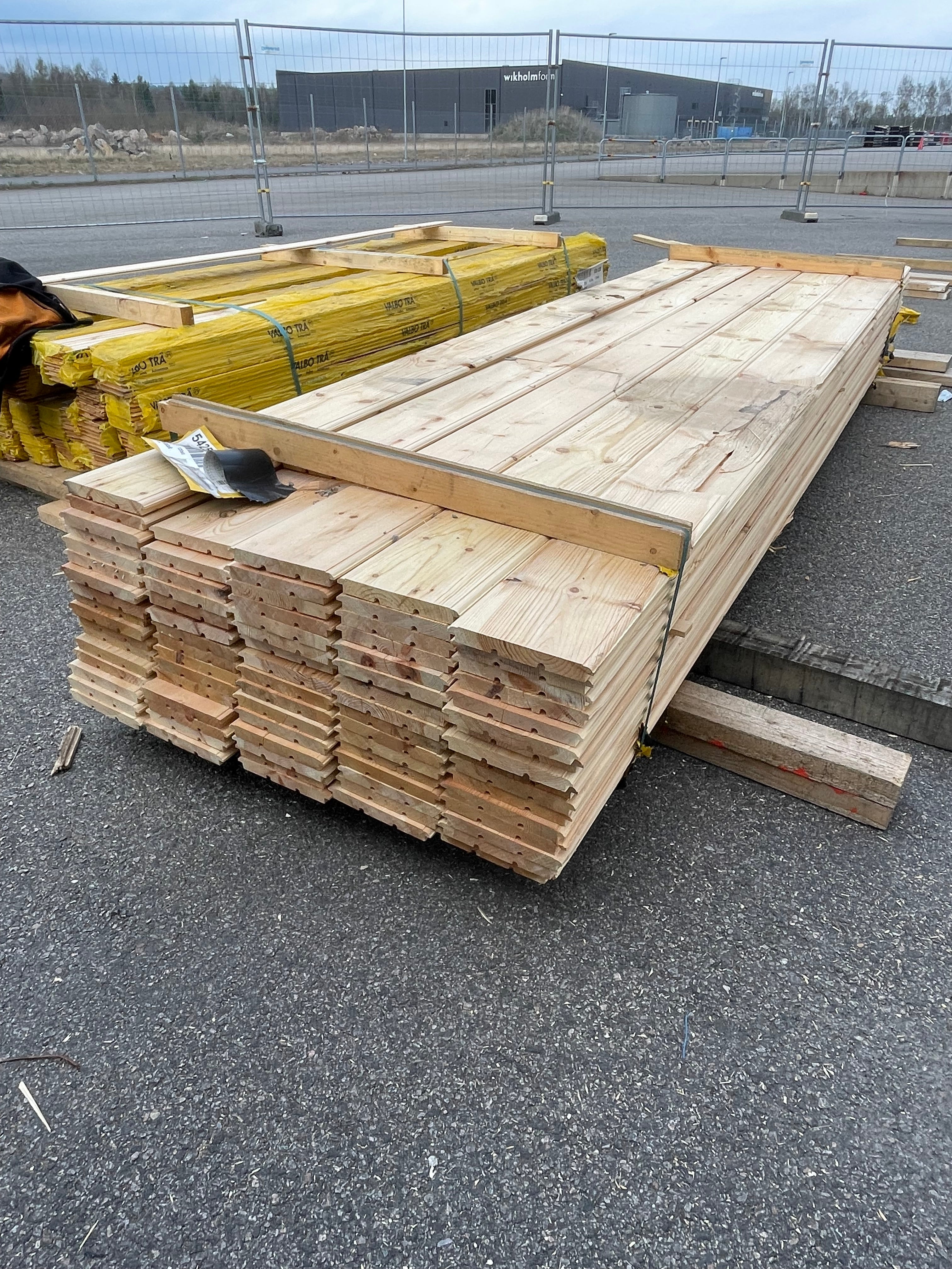 Paket Lockstatak/Lockpanel 24x195 Furu