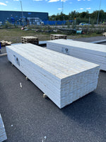 Paket Finsågade Brädor 22x95mm 3,60m 286st Vit Mellanstruken