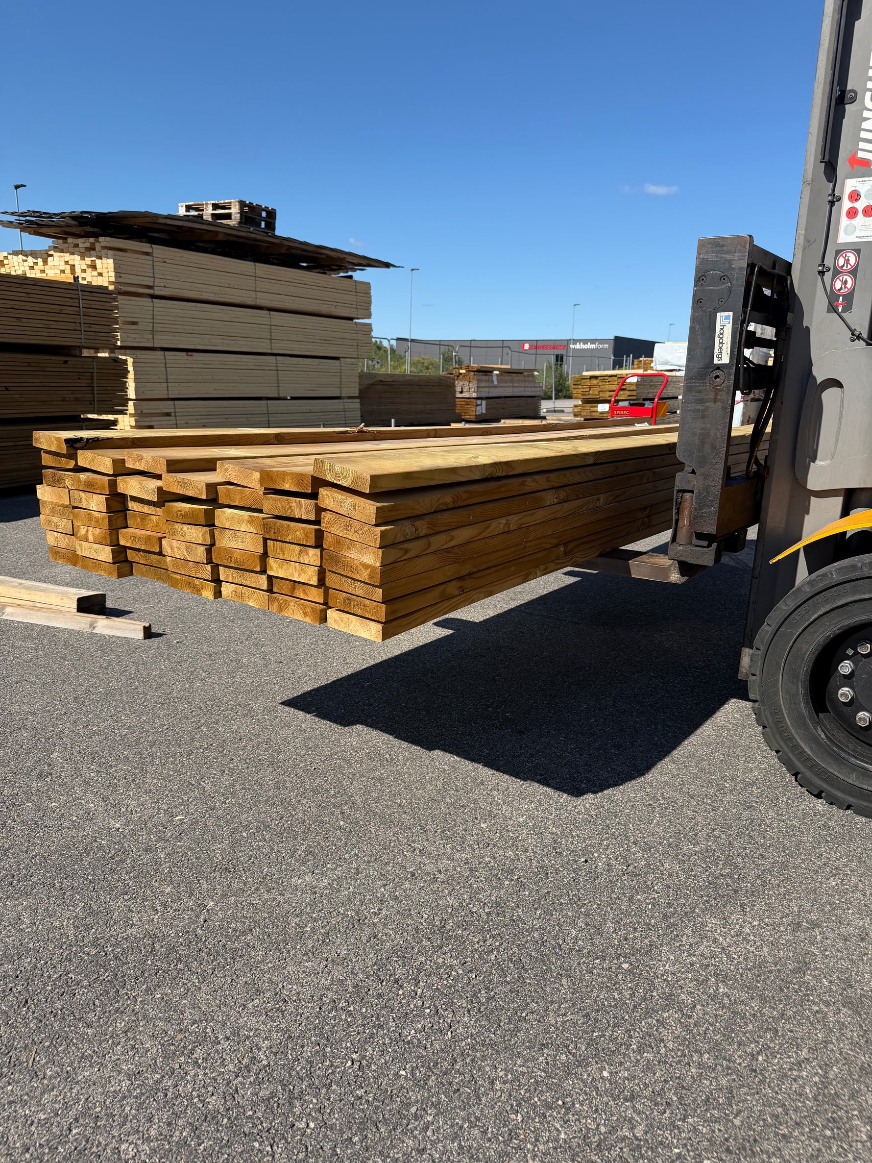 Paket Tryckimpregnerad Trall 34x145mm 3.60m, 50 st