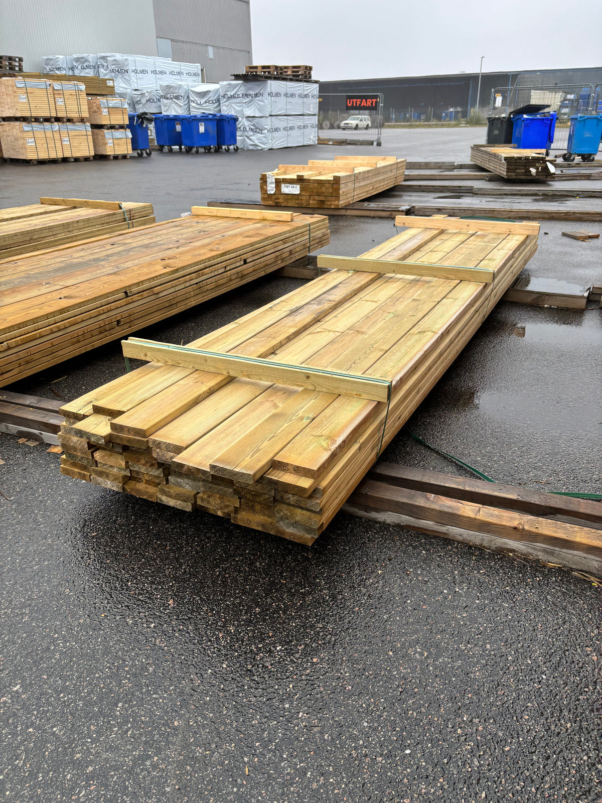 Paket Tryckimpregnerad Trall 28x120mm 4,20m 56st